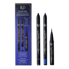 Tattoo Trio Waterproof Eyeliner Set - Coffret Maquillage Yeux, KVD Beauty