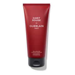 Habit Rouge - Gel douche intégral corps et cheveux, GUERLAIN