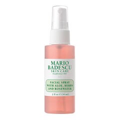 Spray Visage à l'Aloe vera, Plantes aromatiques et Eau de rose - Format Voyage, MARIO BADESCU