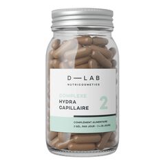 Complexe Hydra-Capillaire - Compléments alimentaires cheveux, D-LAB NUTRICOSMETICS