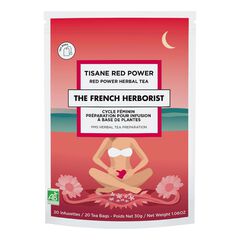 Tisane Red Power - Cycle Féminin - Préparation à Base de Plantes, THE FRENCH HERBORIST