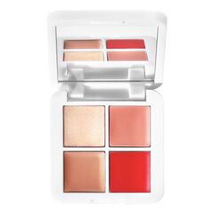 Lip2cheek Glow Quad - Palette de Rouge À Lèvres Et À Joues et Highlighter, RMS BEAUTY