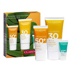 Les Essentiels Protection Solaire - Coffret Soin Solaire Visage & Corps, CLARINS