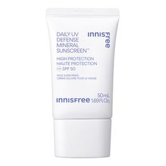 Crème Solaire Quotidienne Minérale Pour Le Visage - Protection solaire UVA / UVB, INNISFREE