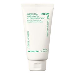 Mousse Nettoyante Visage au Thé Vert et aux Acides Aminés - Nettoyant Visage, INNISFREE