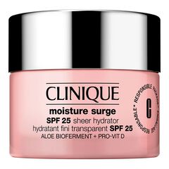 Moisture Surge Hydratant Fini Transparent SPF 25 - Crème hydratante visage, CLINIQUE