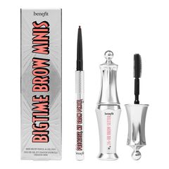 Bigtime Brow Coffret Sourcils - Crayon precisely & gel fixateur 24HR brow setter, BENEFIT COSMETICS