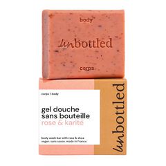 Gel Douche Sans Bouteille - Rose & Karité, UNBOTTLED