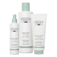 Routine trio cheveux ternes et déshydratés, CHRISTOPHE ROBIN