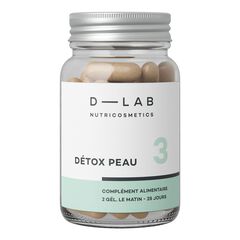 Détox Peau - Complément alimentaire Peau, D-LAB NUTRICOSMETICS