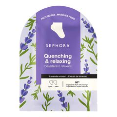 Masques pour les Pieds Chaussettes Imprégnées - Hydratation en 20 minutes, SEPHORA COLLECTION