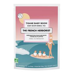 Tisane Baby Boom - Préparation Pour Infusion à Base de Plantes, THE FRENCH HERBORIST