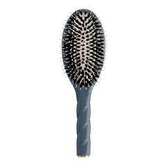 Brosse N.03 l'Indispensable Douceur - Poils de Sanglier et Nylon Boulé, LA BONNE BROSSE