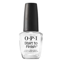 Start-to-Finish 3 en 1 - base protectrice, top coat et fortifiant pour ongles, OPI