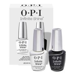 Infinite Shine - Base et top coat effet gel jusqu'à 11 jours de tenue, OPI