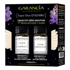 Super Duo d'Elixirs Objectif Zéro Bouton - Coffret Soins Visage, GARANCIA