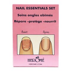 Set essentiel pour ongles stries et ternes - Coffret soin des ongles, HEROME