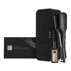 Coffret Duo Duet Style & Sleek Talker - Lisseur séchant & Huile Lissante, GHD