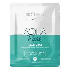 Aqua Flash Mask - Masque Tissu - Hydratation Flash & Pureté instantanée, BIOTHERM