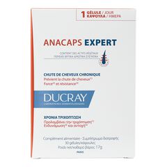 Anacaps expert - Chute de cheveux chronique, DUCRAY