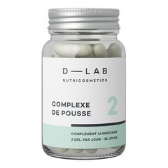 Complexe de Pousse - Complément alimentaire Cheveux, D-LAB NUTRICOSMETICS