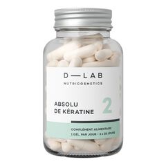 Absolu de Kératine - Complément alimentaire Cheveux, D-LAB NUTRICOSMETICS