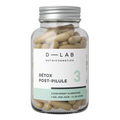 Détox Post Pilule 2 mois - Compléments Alimentaires, D-LAB NUTRICOSMETICS