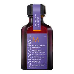 Soin Moroccanoil Violet - pour cheveux blonds, méchés ou gris, MOROCCANOIL