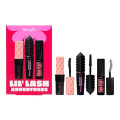 Lil'Lash Adventures Coffret Mascara - Minis BADgal BANG!, Roller Lash & Fan Fest, BENEFIT COSMETICS