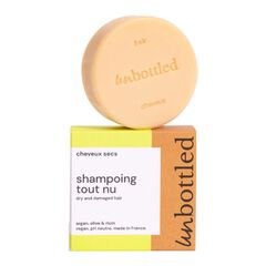 Shampoing Tout Nu - Shampoing solide pour cheveux secs, UNBOTTLED