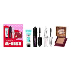 Benefit A-List kit - Coffret de Minis Mascara, Gel Sourcils, Bronzer & Primer, BENEFIT COSMETICS