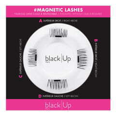 Magnetic lashes - Faux-cils avec pose aimantée, BLACK UP