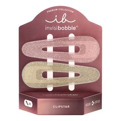 CLIPSTAR PREMIUM Simply Pinktastic - Barrettes à cheveux, INVISIBOBBLE